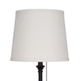 thumbnail image 2 of Mainstays Bronze & Beige Metal Pull Chain Transitional Accent Lamp 19"H, 2 of 9