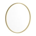 thumbnail image 2 of Merrick Lane 24" Round Accent Wall Mirror in Black with Metal Frame for Bathroom, Vanity, Entryway, Dining Room, & Living Room, 2 of 12