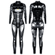 thumbnail image 3 of Mono de moda para mujer, estilo robot guerrero punk, tecnología del futuro, disfraz de carnaval, traje sexy ajustado para niña, 3 of 4