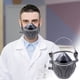thumbnail image 5 of Mascarilla facial reutilizable para gas, protección contra pintura, para el trabajo, antipolvo, 5 of 9