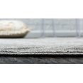 thumbnail image 4 of Unique Loom La Jolla Collection Farmhouse, Contemporary, Botanical, Traditional, Vintage Area Rug, 3 ft 3 in, Light Gray/Dark Gray, 4 of 10