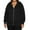 #-GG Black, variant on Domzest Plus Size Womens Sweatshirt Zip Up Long Sleeve 3X-5X Hoodie Fall Lightweight Fat Cotton Drawstring Oversize Sweaters Casual with Pocket Jackets Brown L-Large