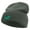 Grey, variant on Katydid Logo Embroidered Big Size Acrylic Long Beanie - Grey XL-3XL