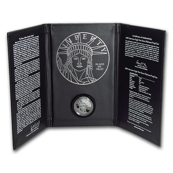 2009-W 1 oz Proof American Platinum Eagle (w/Box & COA)