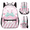 3, variant on H42.5cm(17"in) 3D New Cartoon Cute KT Cat Backpack Schoolbag Large Capacity Casual &sports Double-shoulder Schoolbag