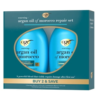 OGX, Shampoo & Conditioner Set, 13oz, Renewing + Argan Oil of