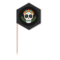 thumbnail image 1 of ls Of The Mexico Day Of Dead Toothpick Flags Cupcake Picks Party Celebration, 1 of 3
