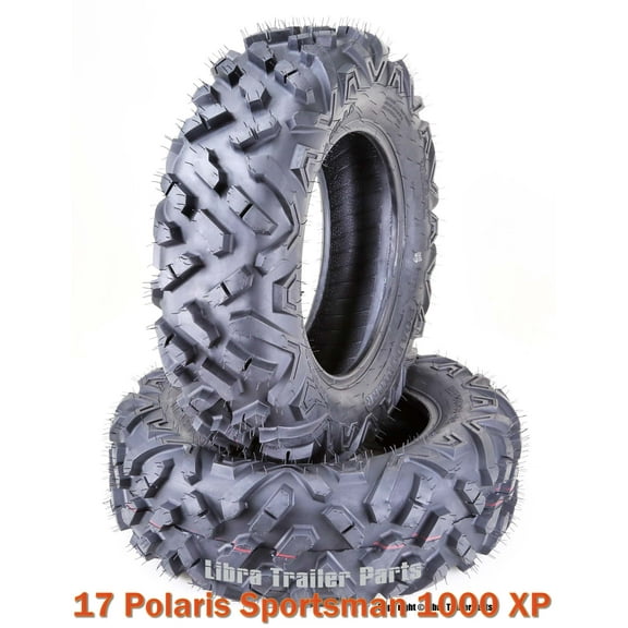 (2) 26x8-14 ATV front Tire Set for 17 Polaris Sportsman 1000 XP