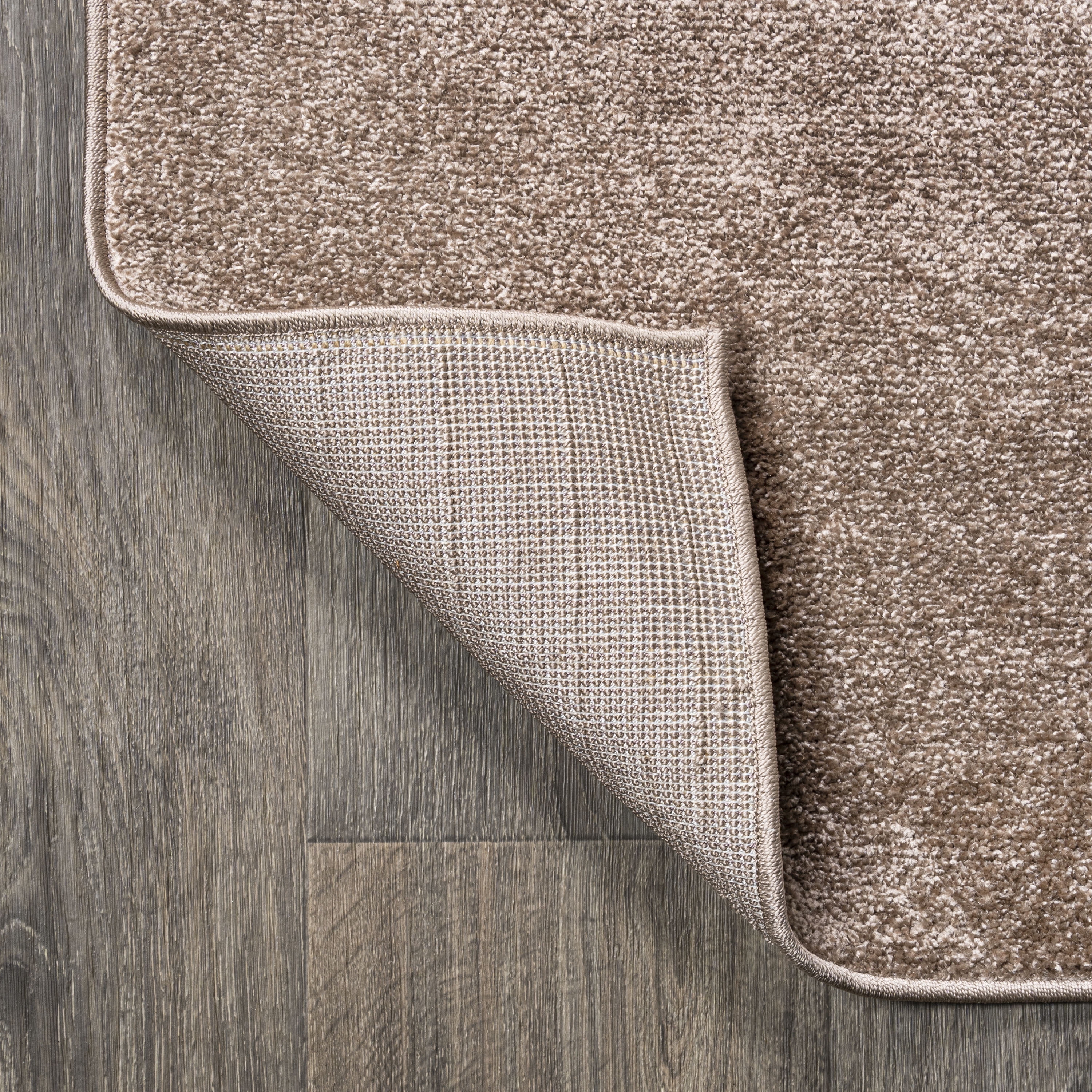 JONATHAN Y SUPERSOFT 9 x 12 Area Rug, Haze - Brown, SEU100J-9
