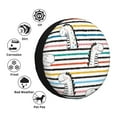 thumbnail image 4 of Kdxio Spare Tire Cover for RV Trailer, Waterproof Wheel Cover,Camper Spare Tire Cover Fit for Rv SUV Truck Travel Trailer 16 inch-Cartoon Dinosaurs, 4 of 8