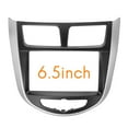 thumbnail image 4 of 7 / 6.5 Inch 2 Din Car Dashboard Frame Radio Fascia MP5 Adapter Panel for I-25 / Accent / / 2010+, 4 of 5