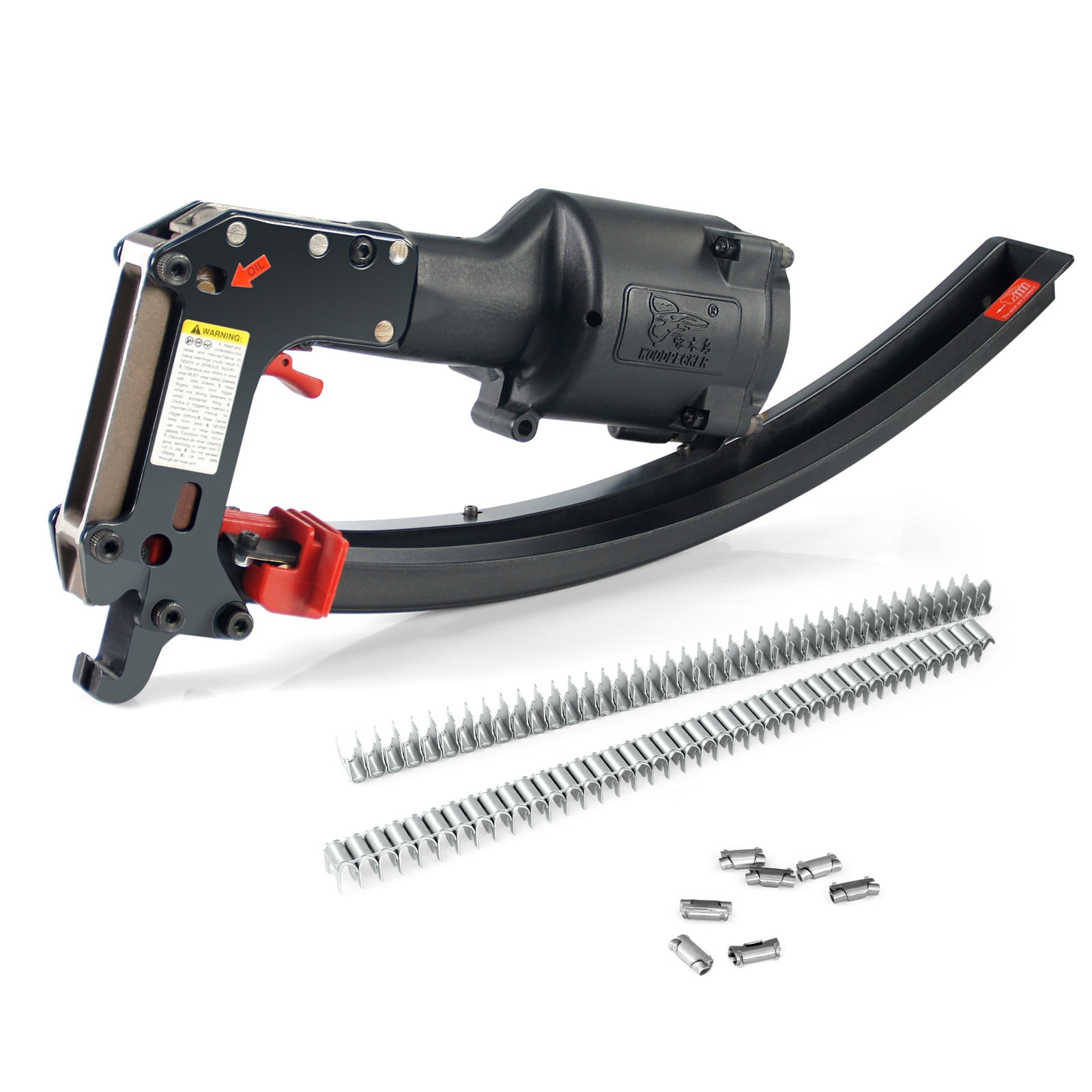 WOODPECKER SM66T Pneumatic Clinching Clipper Air Clinch Clip Tool Clips