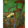 thumbnail image 3 of Van Gogh, Vincent 12x14 Black Modern Framed Museum Art Print Titled - Gauguins Armchair, 3 of 5