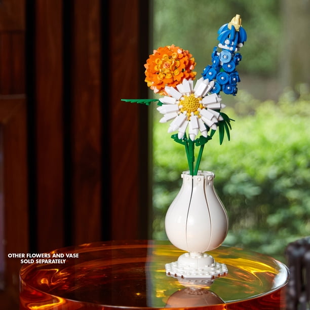 Brickcraft Marigold Bricktanicals Artificial Flower Building Set