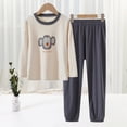thumbnail image 2 of NOLDARES Toddler Boys Clothes Dinosaur Print 6 12 18 24 Months 3T 4T Outfits Long Sleeve Pullover Jogger Pant 2PC Sets Size:9-10 Y,Grey, 2 of 7