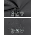 thumbnail image 3 of Little Donkey Andy Women's Lightweight Windbreaker Jacket with Hood Breathable Windproof Spring Fall Summer Jacket Hiking Running Golf UPF50+ Grey 2XL, 3 of 6