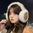 thumbnail image 3 of Ear Muffs, Classic Unisex Ear Warmer, Winter Outdoor Fluffy Ear Cover for Women, 3 of 8