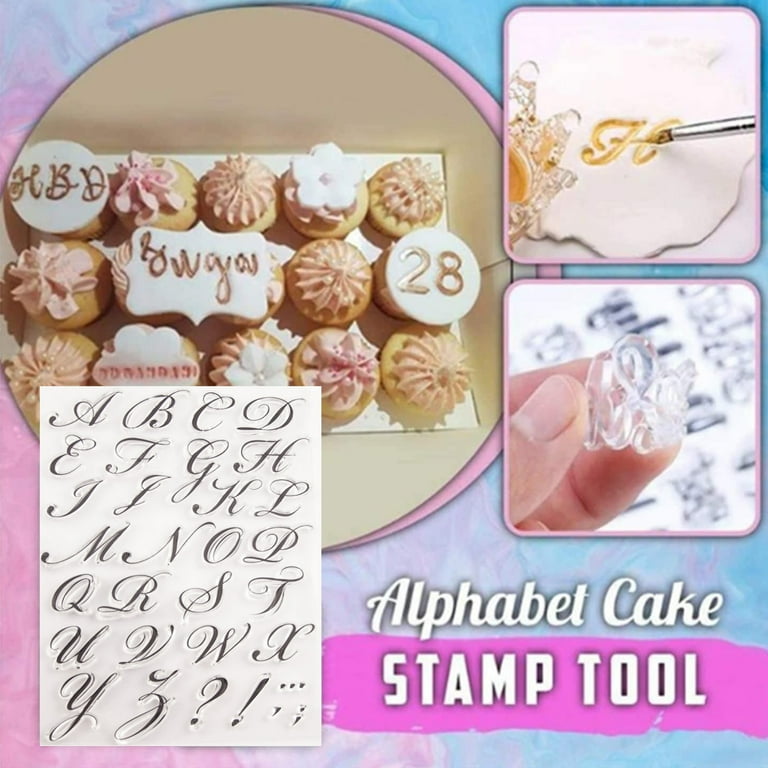4pcs/set Letters Kitchen Fondant Mold Plastic Alphabet Letter Number Mold  Set Baking Cookie Cutter Mold Cake Decorating Tools - Cake Tools -  AliExpress
