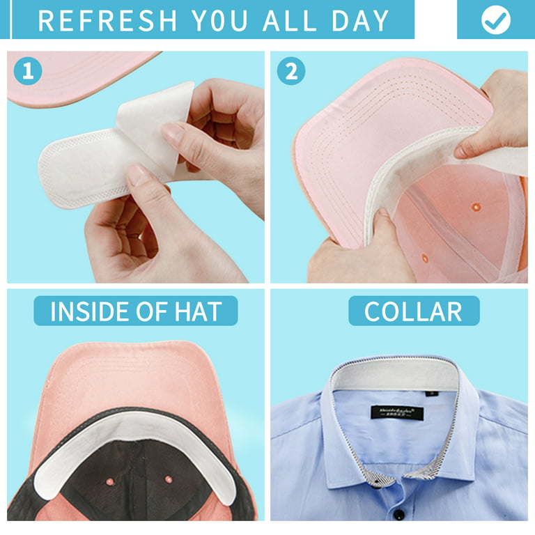 YYG - Set of 10: Disposable Hat Sweat Liner