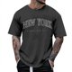 thumbnail image 1 of Camiseta de manga corta con cuello redondo y estampado de arbolitos para hombre, ideal para la playa en verano - Poliéster, informal/viajes/uso diario - Ligera, cómoda y transpirable, 1 of 4