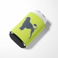 thumbnail image 3 of Carolines Treasures BB3868CC Portuguese Water Dog Checkerboard Green Can or Bottle Hugger, 3 of 5