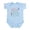 Sky Blue, variant on CafePress - Awesome Like My Uncle Infant Bodysuit - Baby Light Bodysuit, Size Newborn - 24 Months