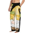 thumbnail image 6 of Naloa Sunflower Gnomes5 Pajama Pants Men, PJ Bottoms, Sleep & Lounge Pants-X-Large, 6 of 6