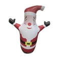 thumbnail image 1 of Papá Noel Inflable Yuyangstore Decoración Navidad 110 cm x 140 cm, 1 of 8
