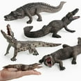 thumbnail image 3 of OUTOP Modèle d'Animal Sauvage Réaliste Ornements Simulation Figurine d'Action Reptile Jouets Cognitifs pour Enfants Cadeaux, 3 of 9