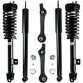 thumbnail image 5 of Detroit Axle - 34pc Brake Suspension Kit for RWD Chrysler 300 Dodge Charger Magnum Front Disc Brake Rotors Brake Pads Struts Wheel Bearing Hubs Control Arms Tie Rods Rear Sway Bars Shock Absorbers, 5 of 8