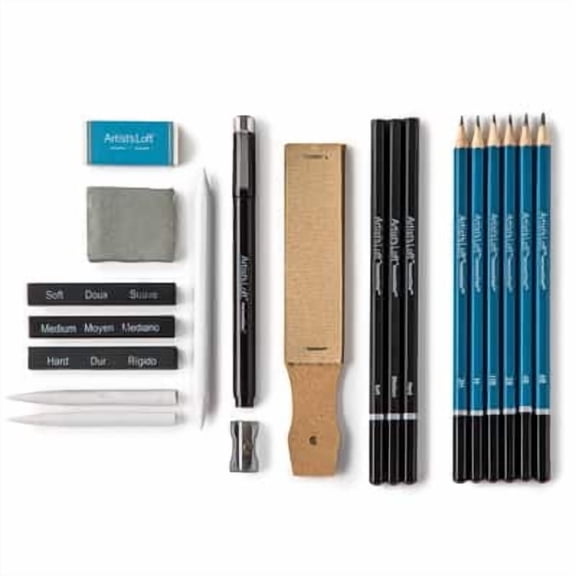 6 Pack: Beginner Drawing & Sketching Set by Artist's Loft
