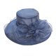 thumbnail image 2 of Flor Red Hilo Sombrero para el sol Playa Protector solar Sombrero para el sol Mujer Organza Sombrero de copa Wmkox8yii jkg5767, 2 of 2