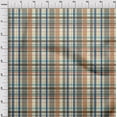 thumbnail image 2 of oneOone Georgette Viscose Fabric Madras Check Print Sewing Fabric BTY 42 Inch Wide, 2 of 3