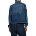thumbnail image 2 of Dollhouse Women's Juniors Basic Denim Jacket, 2 of 4
