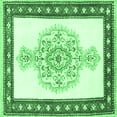thumbnail image 1 of Ahgly Company Indoor Square Persian Emerald Green Traditional Area Rugs, 7' Square, 1 of 4
