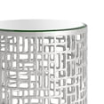 thumbnail image 4 of Mesa Lateral Kessa Muebles Reden Plateado Set de 2 Piezas 44 x 51 x 44 cm, 4 of 5