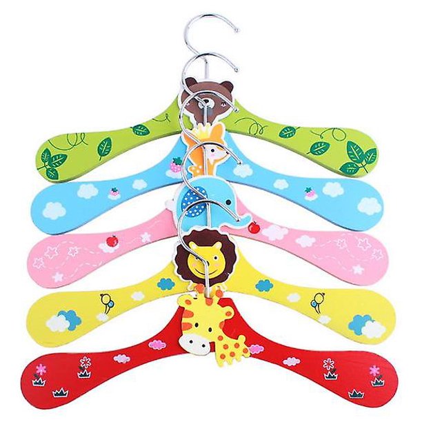 Perchas de Madera para Perros y Gatos YUANXCMXG 5 Piezas Color Aleatorio