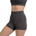 thumbnail image 3 of YITTY Active Women's UltraLuxe High Waist Biker Shorts – 3''/6'' Squat Proof, Tummy Control, Compression, Onyx, XXL/1X, 3", 3 of 7
