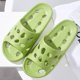 thumbnail image 1 of Zapatillas de ducha para hombre y mujer, chanclas antideslizantes con agujeros de fondo grueso, de secado rápido, para el verano Qiuyongming unisex, 1 of 2