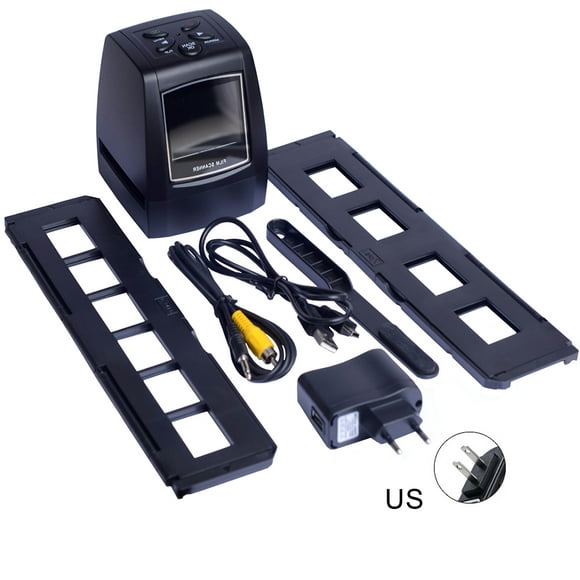 Digital Film Scanner 35/135mm Positive Negative Slide scanner; digital Film Scanner with 2.4-inch LCD Screen, US Plug