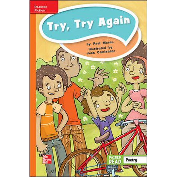 Pre-Owned Reading Wonders Leveled Reader Try, Try Again: Approaching Unit 4 Week 5 Grade 4 (Spiral-bound) 0021191220 9780021191222
