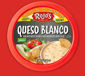 Rojo's Autentico, White Cheddar Cheese Dip, 12 oz