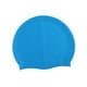 thumbnail image 2 of Gorro de natación de silicona Gorro de baño Gorros de baño Cómodos Protección para el cabello y los oídos Mantener Azul, 2 of 9