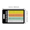 thumbnail image 2 of OULII Golf Practice Range Golf Distance Charts Coated Paper Simple and Elegant Design 12Set, 2 of 7