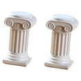thumbnail image 4 of 2 Pieces Roman Pillar Statues Greek Columns Mini Resin Decorations for Wedding Table Garden Centerpieces, 4 of 9