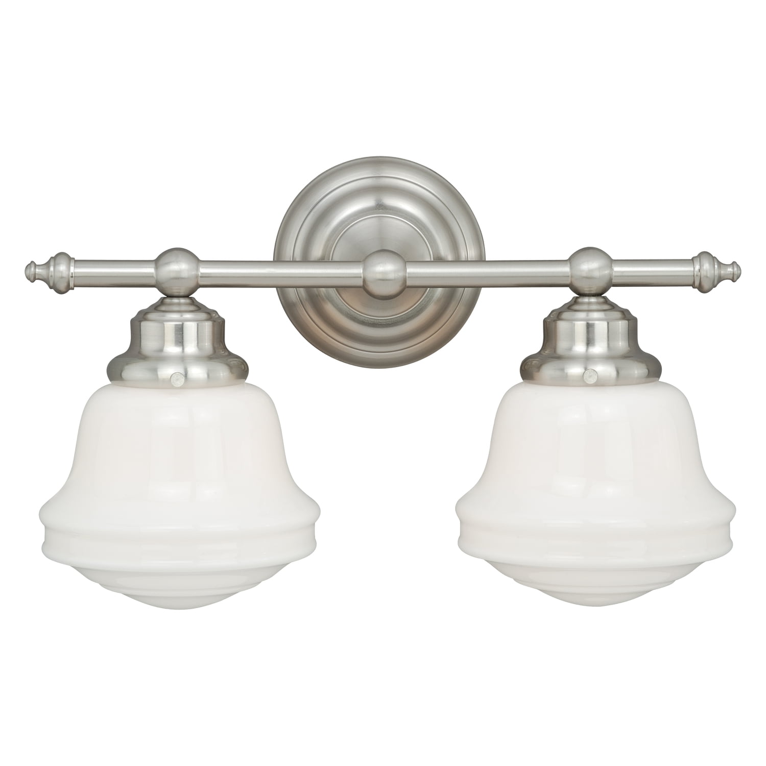 Vaxcel Huntley Farmhouse Schoolhouse Bathroom Vanity Light Fixture