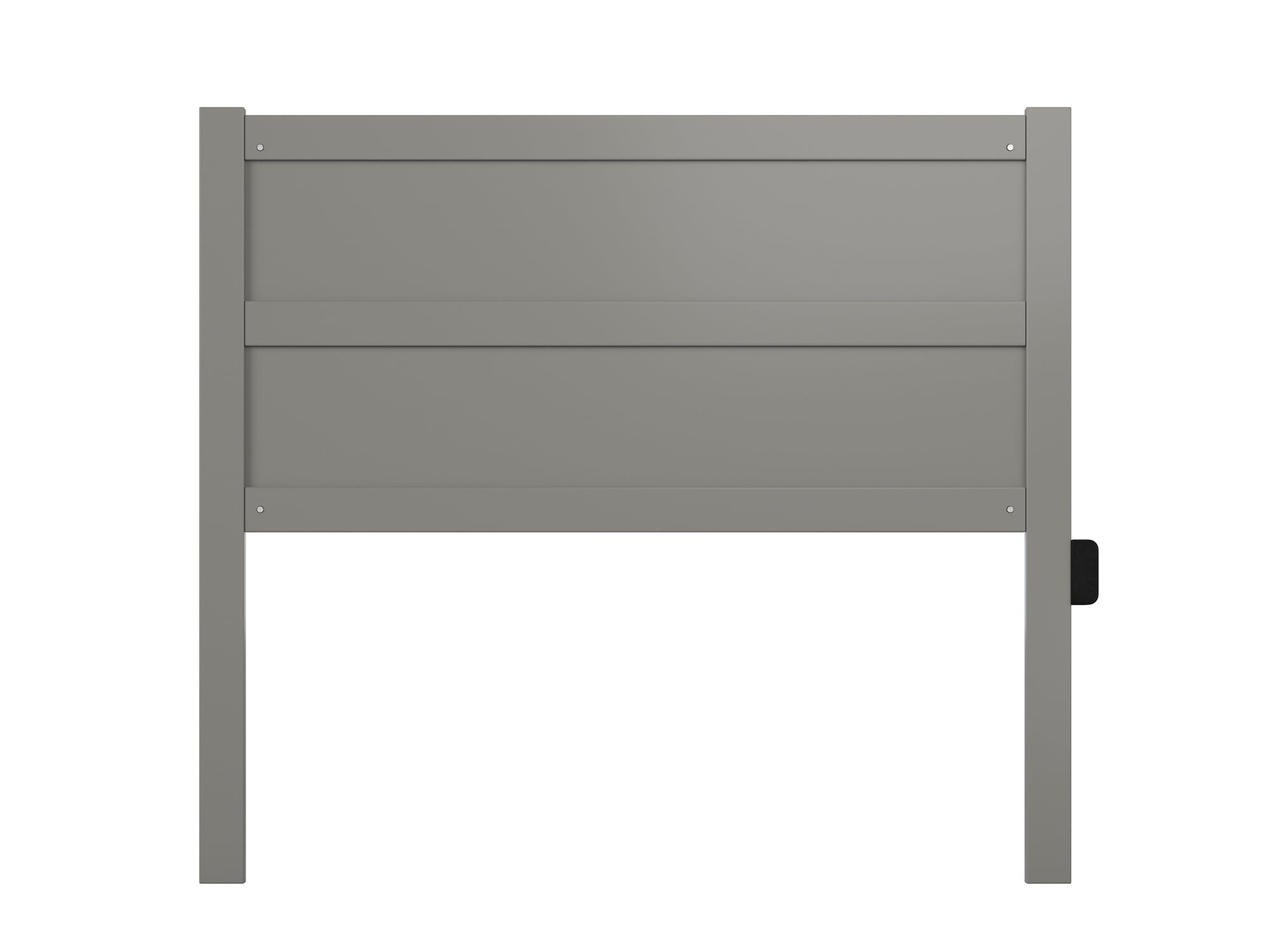 AFI NoHo Modern Panel Wood Headboard, Full, Grey