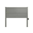 thumbnail image 5 of AFI NoHo Modern Panel Wood Headboard, Full, Grey, 5 of 6