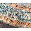 thumbnail image 6 of Unique Loom Gondola Rosso Rug , 3' 3" x 3' 3" ,Blue, 6 of 6
