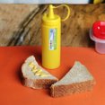 thumbnail image 2 of Compac Home Yellow Squeezable Condiment Dispensers - 6.5oz Sauce Bottle, Dishwasher & Microwave Safe, 2 of 7